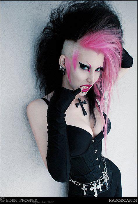 Goth hairstyles for girls stand out mostly as rock and emo models.goth short hairstyles, girls all over the world are opting to wear different types of looks, and there are so many pastel goth hairstyles looks that girls can pull off without a hassle. Hair - Undercuts, Deathhawks, Fauxhawks etc. | Gothic ...