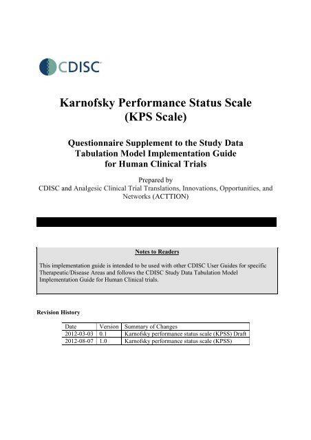 Karnofsky Performance Status Scale Kps Scale