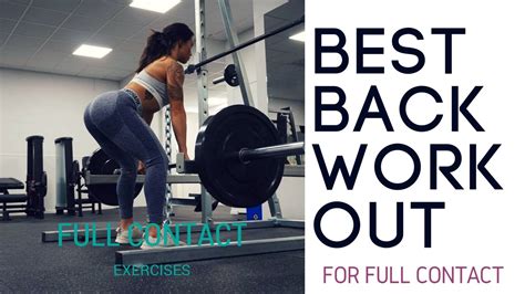 8 Back Exercises You Should Do Full Back Workout Program ♥ Follow Me