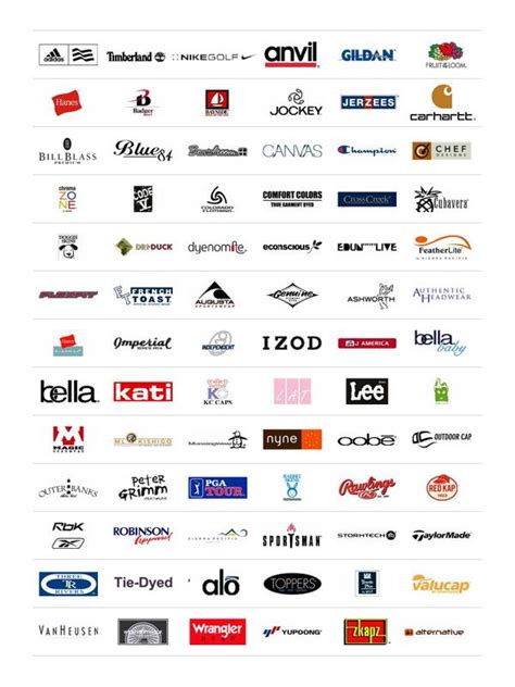Outdoor Apparel Brands Logo Logodix