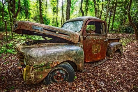 rusty ford grandpas old truck is a photograph by debra and dave vanderlaan source