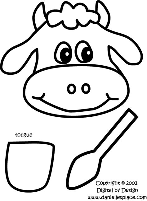 Cow Template Printable Printable Word Searches
