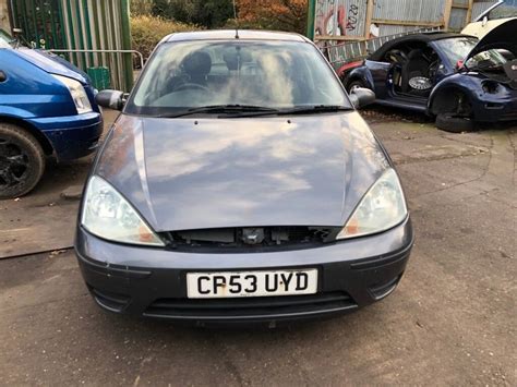 2003 Ford Focus Lx Tdi 4dr Saloon 175 Diesel Grey Breaking For Spares