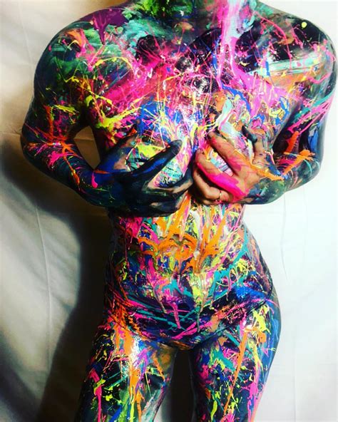 Paint Question Hi Im New Here I Do Abstract Body Paintings This Is
