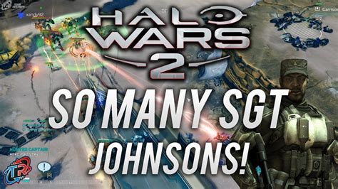 So Many Sgt Johnsons Halo Wars 2 Multiplayer Youtube
