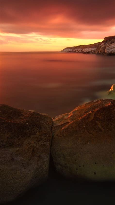 Calm Sea Sunset Iphone 6 Plus Hd Wallpaper Ipod