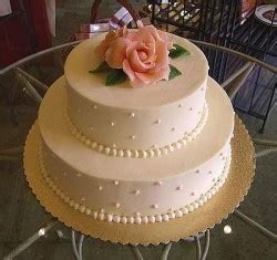 Engagement ring cake design using cakenote. Simple Wedding Cakes