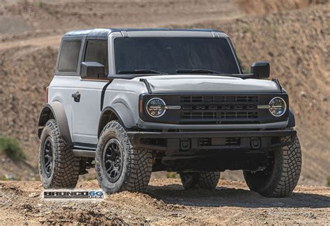 2021 Ford Bronco Sasquatch 2 Door Photoshop Painted In Production