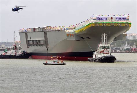 India Is Fast Tracking The Development Of Its New Aircraft Carrier In