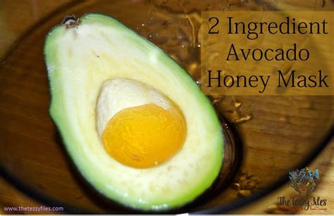 Edible Face Masks Avocado And Honey Mask The Tezzy Files