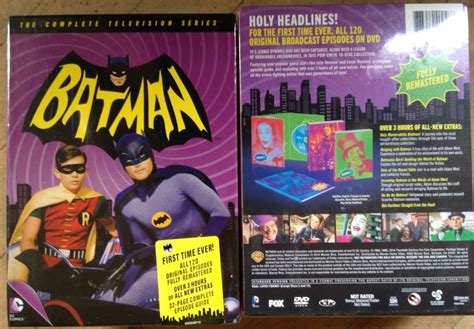 Batman The Complete Television Series Dvd 2014 18 Disc Box Set