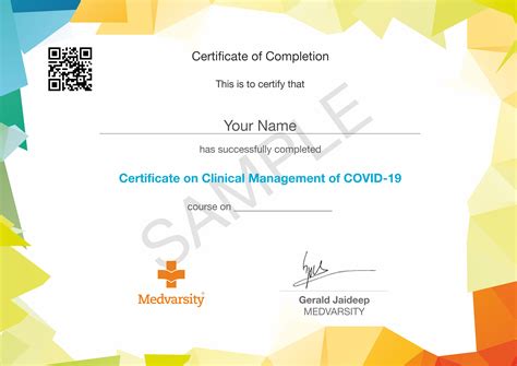 Covid 19 Clinical Management Online Certification Course Medvarsity