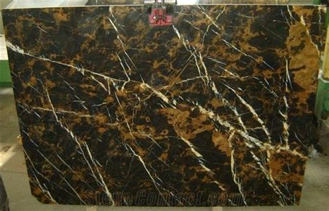 Black And Gold Marble Slabs Tiles From Pakistan 246867