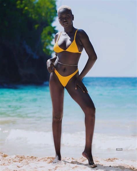 sudanese model nyakim gatwech dubbed as ‘queen of the dark becomes the next instagram sensation