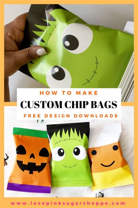 How To Make A Chip Bag Custom Chip Bags Chip Bag Tutorial
