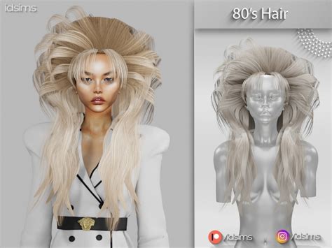 80s Hair The Sims 4 Download 80s Hair Sims Sims 4