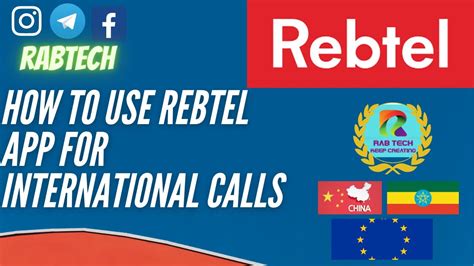 How To Use Rebtel App For International Calls Youtube