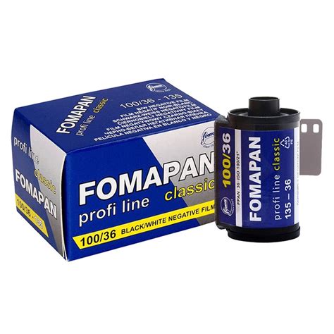 Fomapan 100 Classic 35mm Bandw Film 36 Exp Black And White Shopee