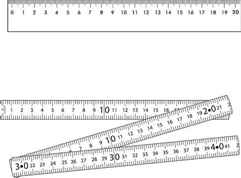 12 Inch Ruler Clipart Black And White Chart And Template Corner Best