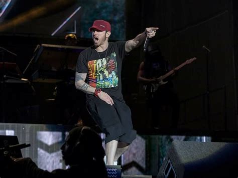 Eminem Is Baaaaack Glasgow Summer Sessions 2017 Rapper Lenda