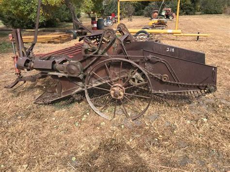 Antique Potato Digger Adam Marshall Land And Auction Llc