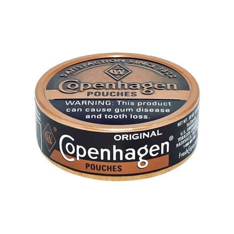 Copenhagen Snuff Copenhagen Smokeless Tobacco Wintergreen Pouches