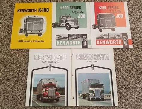 Kenworth Truck Brochure 1872059843