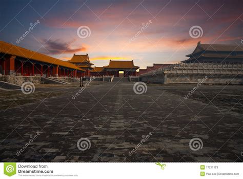 Sunrise Gate Forbidden City Supreme Harmony Stock Image Image Of