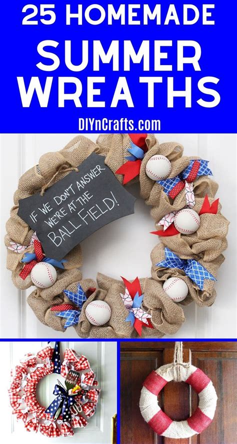 25 Gorgeous Diy Summer Wreaths You Can Make With Dollar Store Supplies