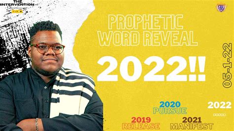 Prophetic Word 2022 Youtube