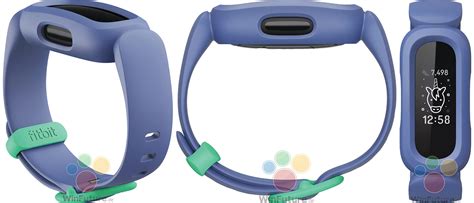 Smartband Fitbit Para NiÑos Oled Ace Azul Y Verde