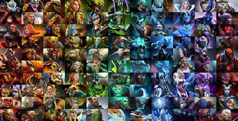 Wallpapers All Heroes Color Sorted Rdota2