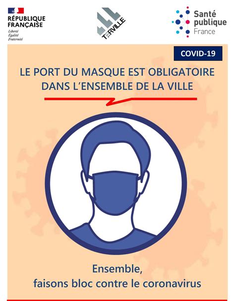 Port Du Masque Obligatoire Accueil Votre Mairie Honfleur En Temps