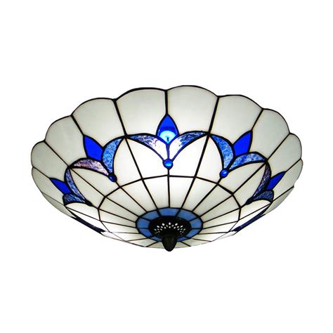 Well, you can count on shades of light to remedy that disappointment. BAYCHEER HL298682 Tiffany Style Ceiling Fixture Flush ...