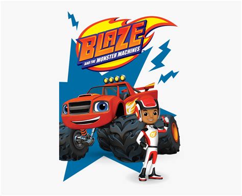 Blaze And The Monster Machines Background Free Transparent Clipart