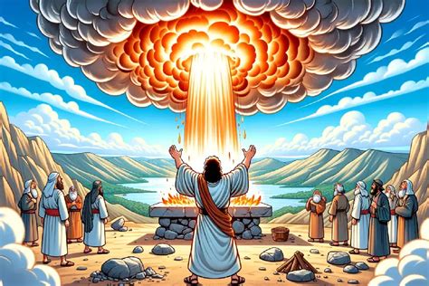 Elijah And Fire From Heaven Faithful Fable