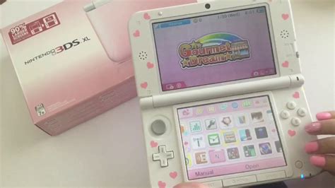 How I Customized My Pink💕 And White 3ds Xl Using Stickers Youtube