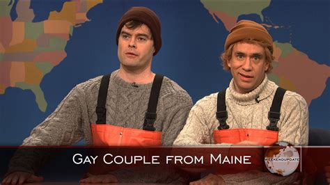 Watch Weekend Update The Gay Couple From Maine On Same Sex Marriage