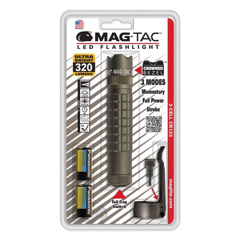 Maglite Mag Tac Led Torch Foliage Green Military Kit