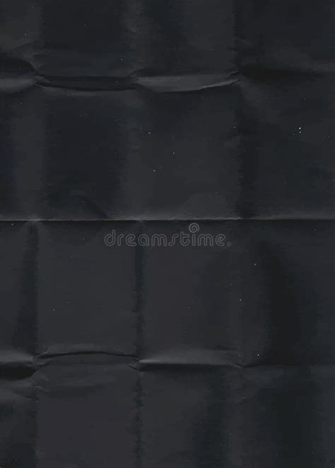 Crumpled Black Paper Texture Abstract Dark Background With Wrinkled