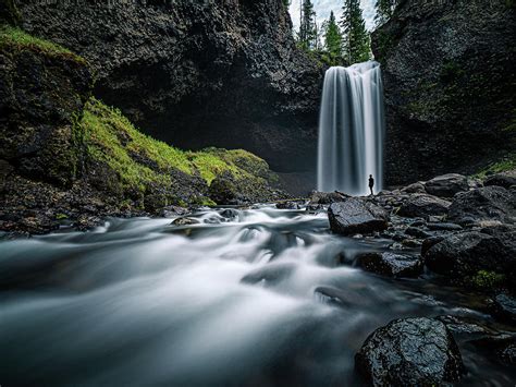 Moul Falls British Columbia Canada Landscape Photography