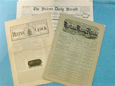 3 Newspapers From The 1800s