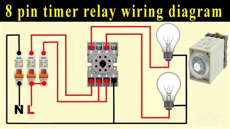 12v Time Delay Relay Circuit Diagram
