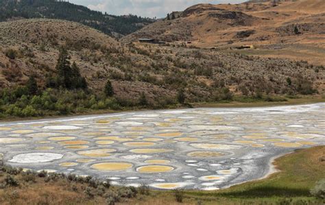 When The Water Evaporates From Canadau0027s Spotted Lake Mystical