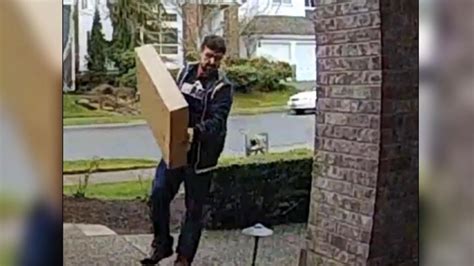 Package Thief Poses As Delivery Man Good Morning America