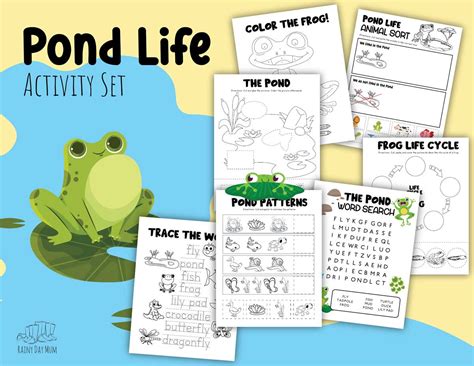 Free Pond Life Printables Free Printable Download