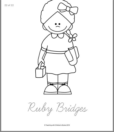 Engage students with this bundle on ruby bridges. Pin by Alison on preschool in 2020 | Ruby bridges ...