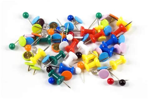 Colored Drawing Pins Stock Image Everypixel