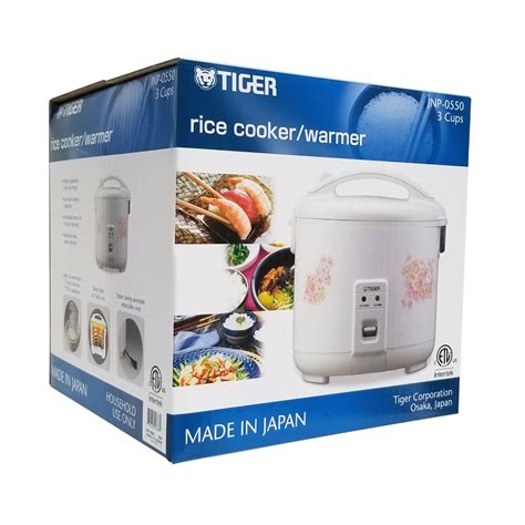 Kitchen Dining Bar Home Tiger Jnp 0550 3 Cup Jnp0550 Uncooked Rice