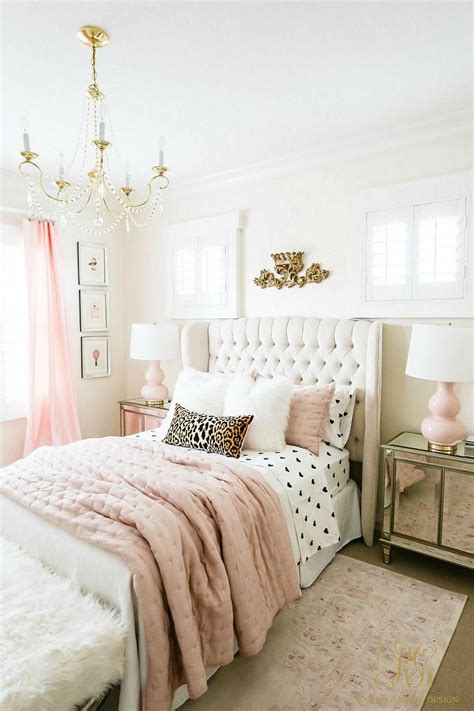 Stylish Tween Girl Bedroom Pink Gold Bedroom Rusticbedroom Remodel
